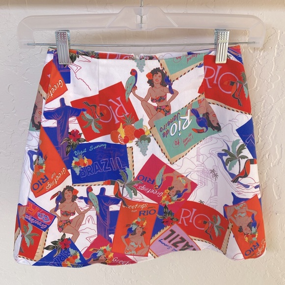 Peppermayo Stamp Travels Skirt Set - Picture 5 of 9